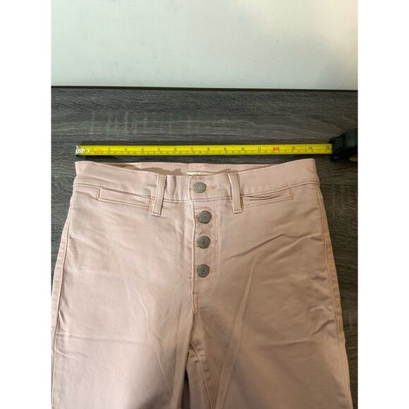 Levis's Strauss & Co 311 Shaping Skinny Light Pink Jeans Size 27 USED - Picture 9 of 13